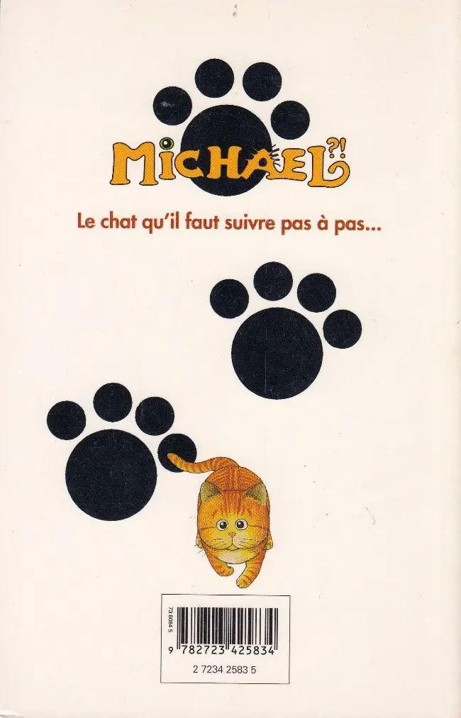 Verso de l'album Michael ?! Le chat qui danse 2
