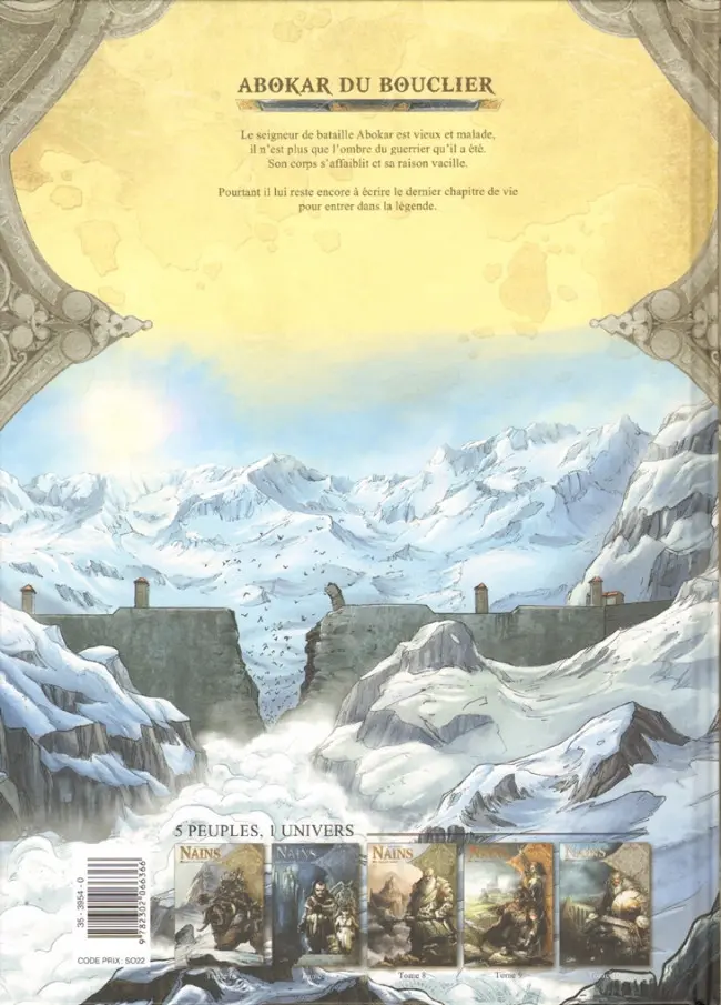 Verso de l'album Nains Tome 10 Abokar du Bouclier
