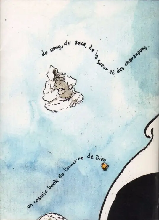 Verso de l'album Noyé le poisson