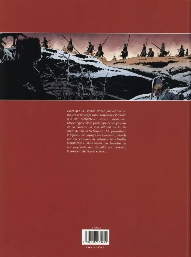 Verso de l'album La Nuit de l'Empereur Tome 2 Les Aigles sous la neige