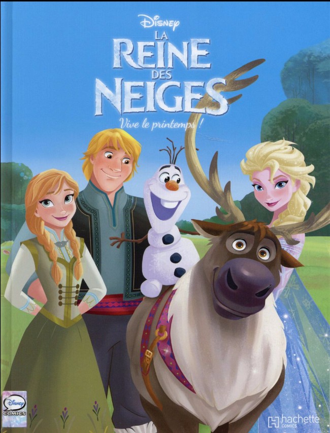 Couverture de l'album La Reine des neiges Tome 5 Vive le printemps !