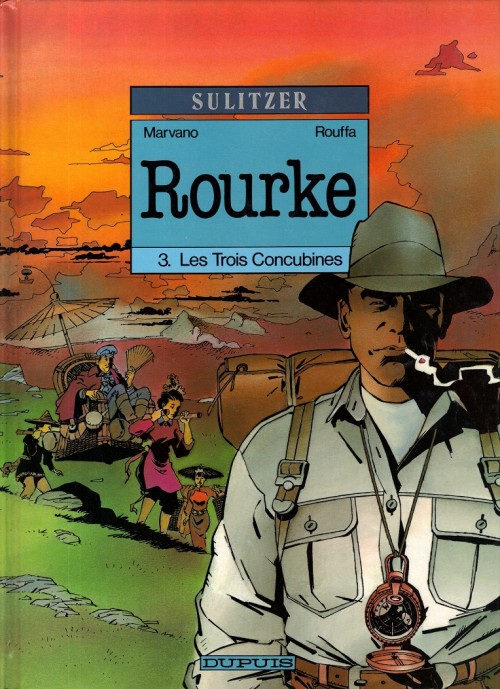 Couverture de l'album Rourke Tome 3 Les Trois Concubines