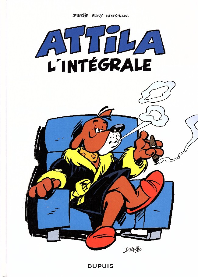 Couverture de l'album Les aventures d'Attila L'intégrale