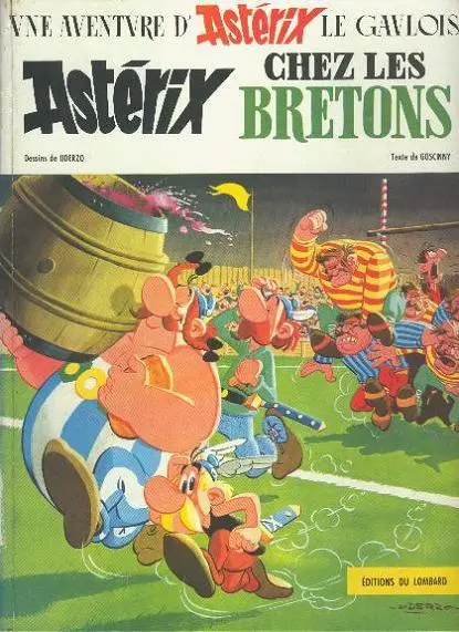 Couverture de l'album Astérix Tome 8 Astérix chez les Bretons