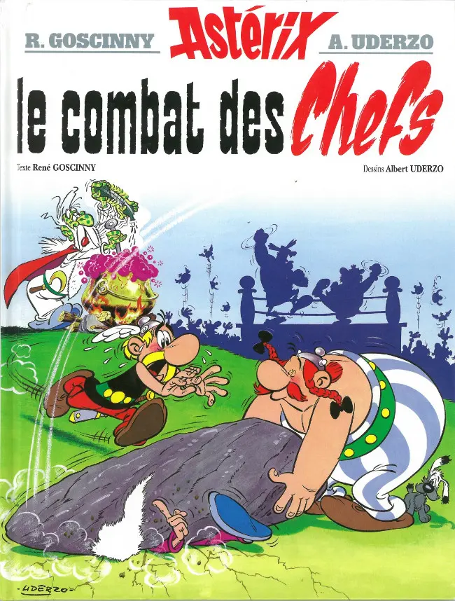 Couverture de l'album Astérix Tome 7 Le combat des chefs