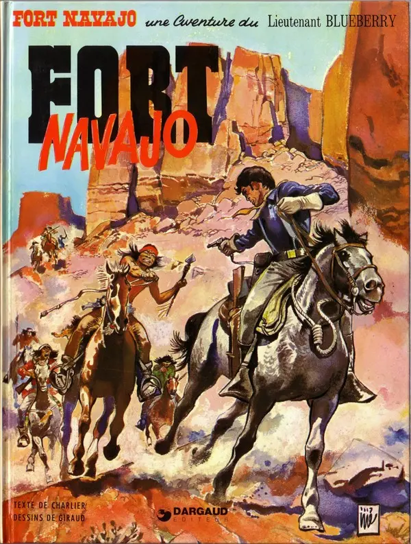 Couverture de l'album Blueberry Tome 1 Fort Navajo
