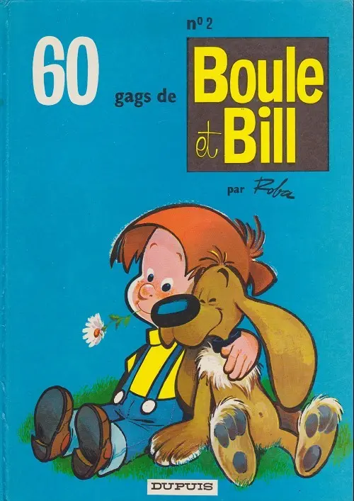 Couverture de l'album Boule & Bill Tome 2 60 gags de Boule et Bill