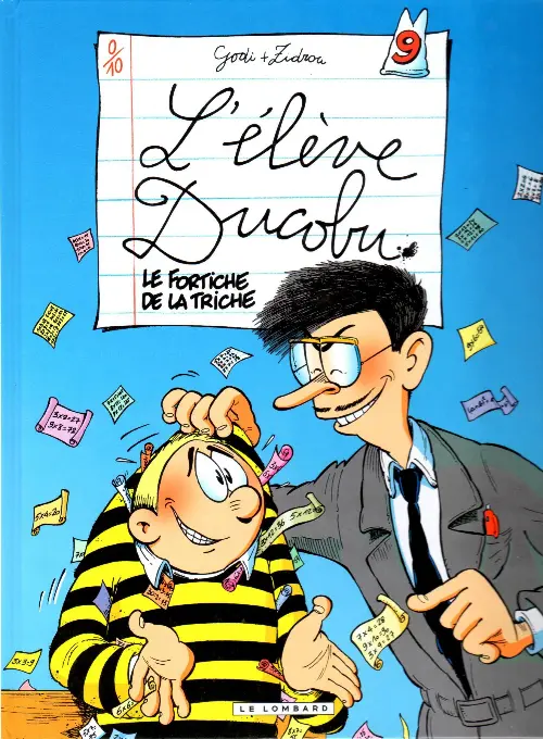 Couverture de l'album L'Élève Ducobu Tome 9 Le fortiche de la triche