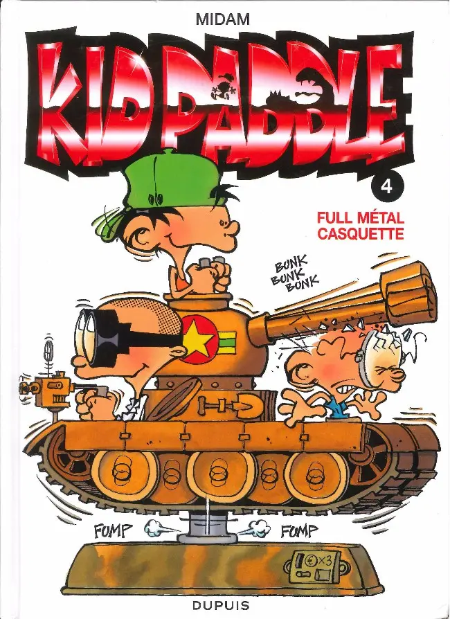 Couverture de l'album Kid Paddle Tome 4 Full métal casquette