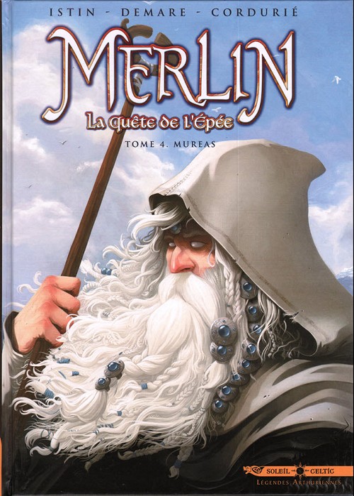 Couverture de l'album Merlin - La quête de l'épée Tome 4 Mureas