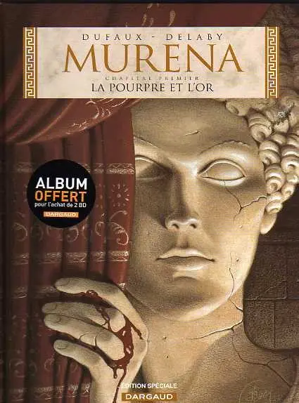 Couverture de l'album Murena Tome 1 La pourpre et l'or