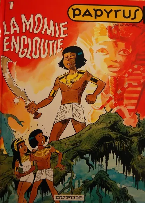Couverture de l'album Papyrus Tome 1 La momie engloutie