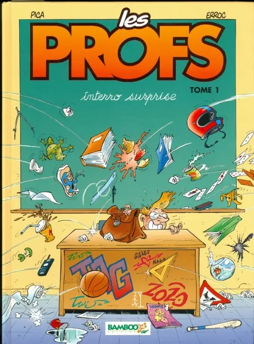 Couverture de l'album Les Profs Tome 1 Interro surprise