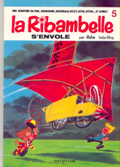 Couverture de l'album La Ribambelle Tome 5 La Ribambelle s'envole
