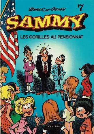 Couverture de l'album Sammy Tome 7 Les gorilles au pensionnat
