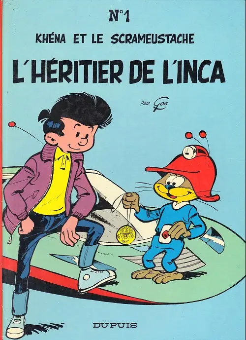 Couverture de l'album Le Scrameustache Tome 1 L'héritier de l'Inca