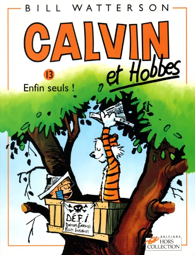 Couverture de l'album Calvin et Hobbes Tome 13 Enfin seuls !
