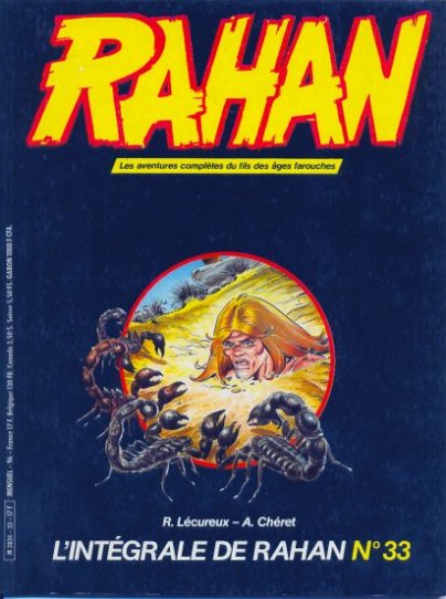 Couverture de l'album L'Intégrale de Rahan N° 33