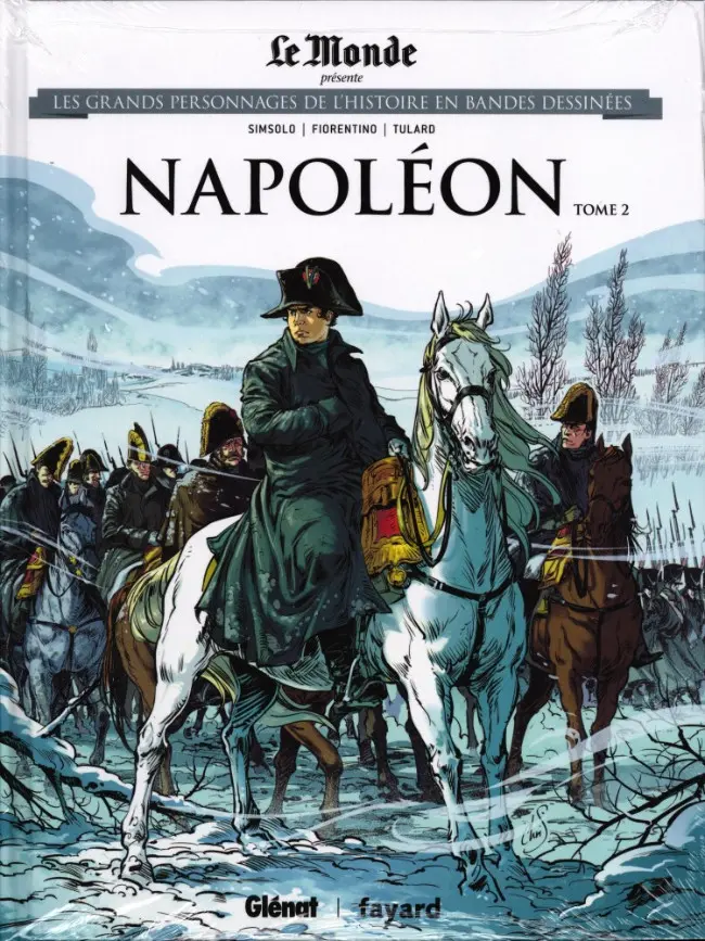Couverture de l'album Les grands personnages de l'Histoire en bandes dessinées Tome 10 Napoléon - Tome 2