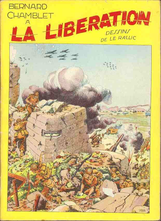 Couverture de l'album Bernard Chamblet Tome 3 Bernard Chamblet à la Libération