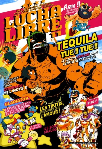 Couverture de l'album Lucha Libre Tome 11 Plus vite, Tequila tue ! Tue !