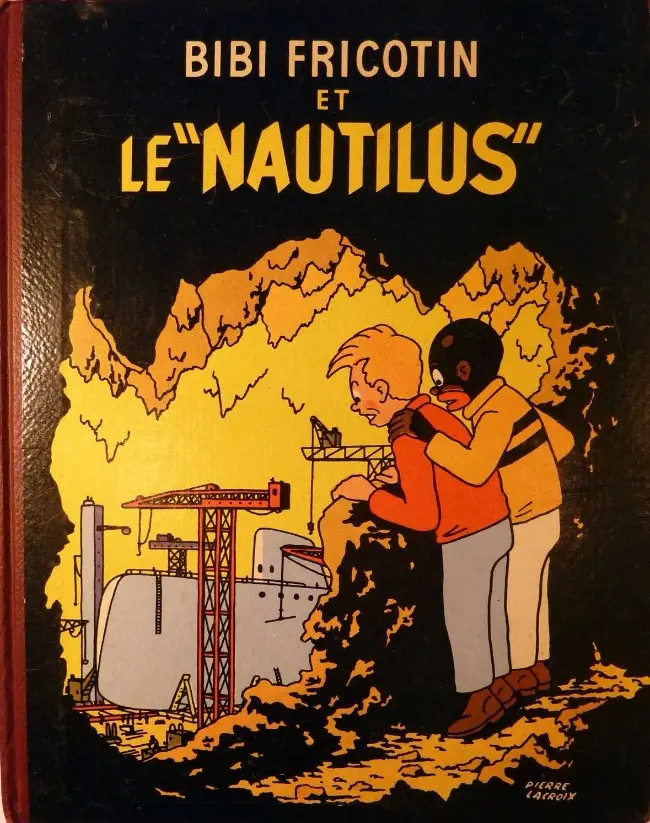 Couverture de l'album Bibi Fricotin Tome 3 Bibi Fricotin et le Nautilus