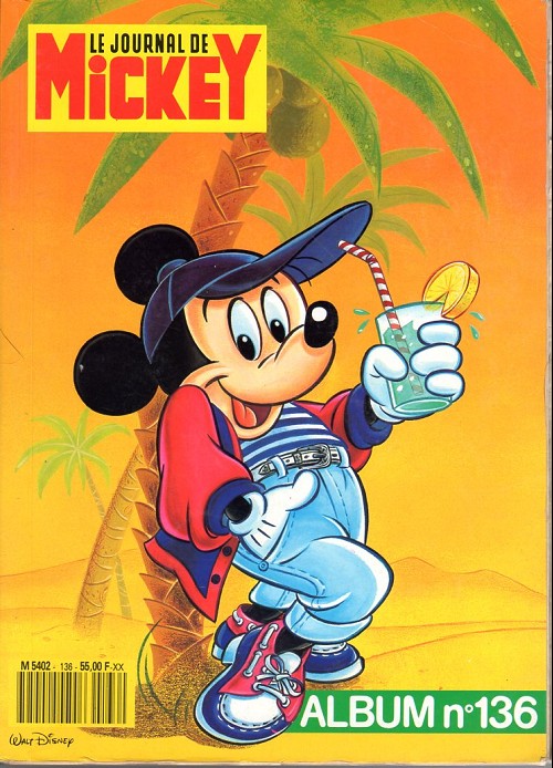 Couverture de l'album Le Journal de Mickey Album N° 136