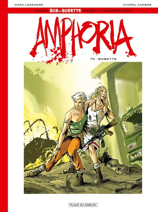 Couverture de l'album Bob et Bobette : Amphoria Tome 5 Bobette