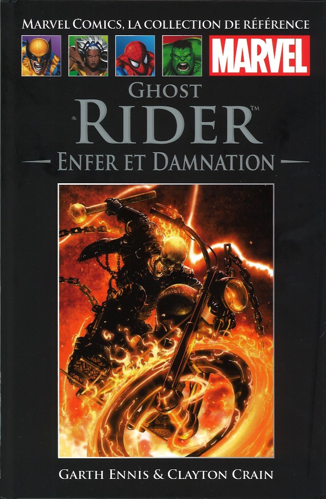 Couverture de l'album Marvel Comics - La collection de référence Tome 38 Ghost Rider - Enfer et Damnation