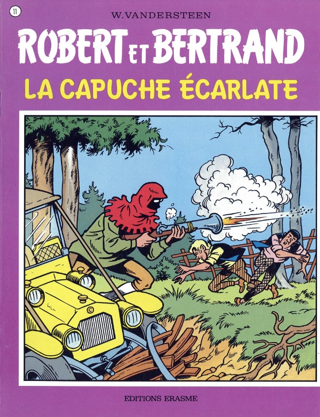 Couverture de l'album Robert et Bertrand Tome 11 La capuche écarlate