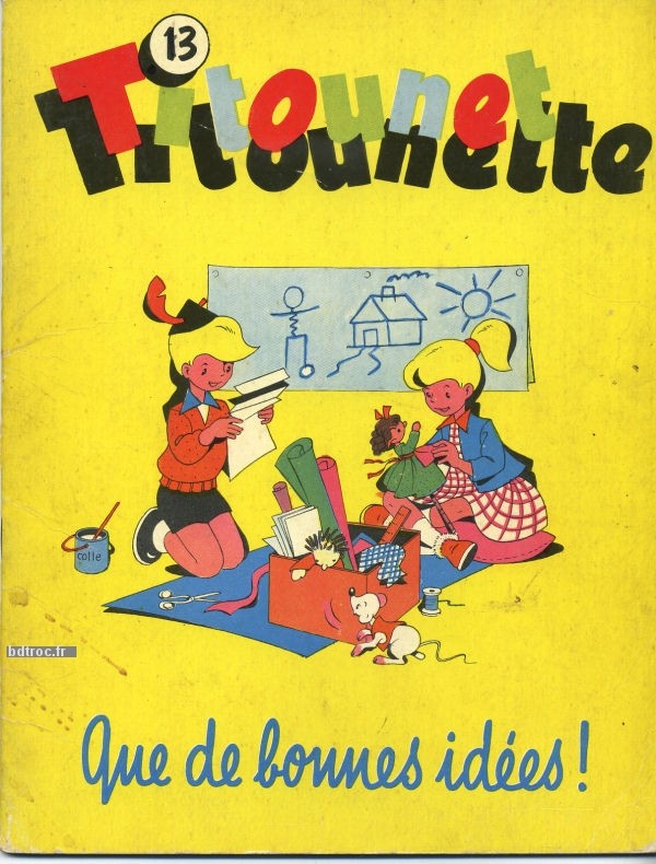 Couverture de l'album Titounet et Titounette Tome 13 Que de bonnes idées !