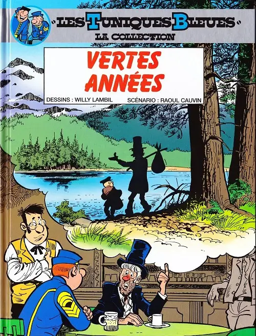 Couverture de l'album Les Tuniques Bleues La Collection (Dupuis) Tome 34 Vertes années