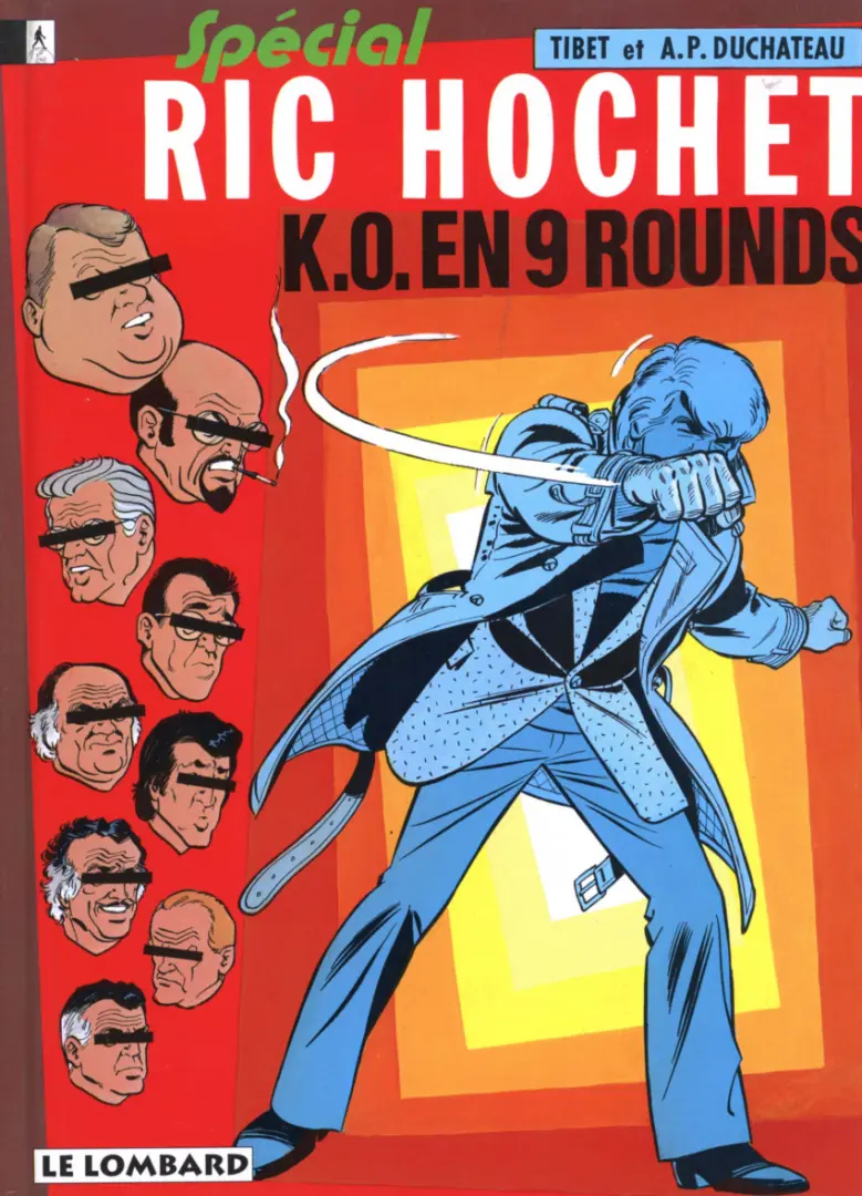 Couverture de l'album Ric Hochet Tome 31 K.O. en 9 rounds