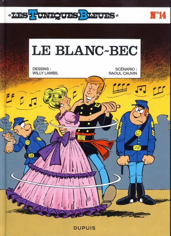 Couverture de l'album Les Tuniques Bleues Tome 14 Le blanc-bec