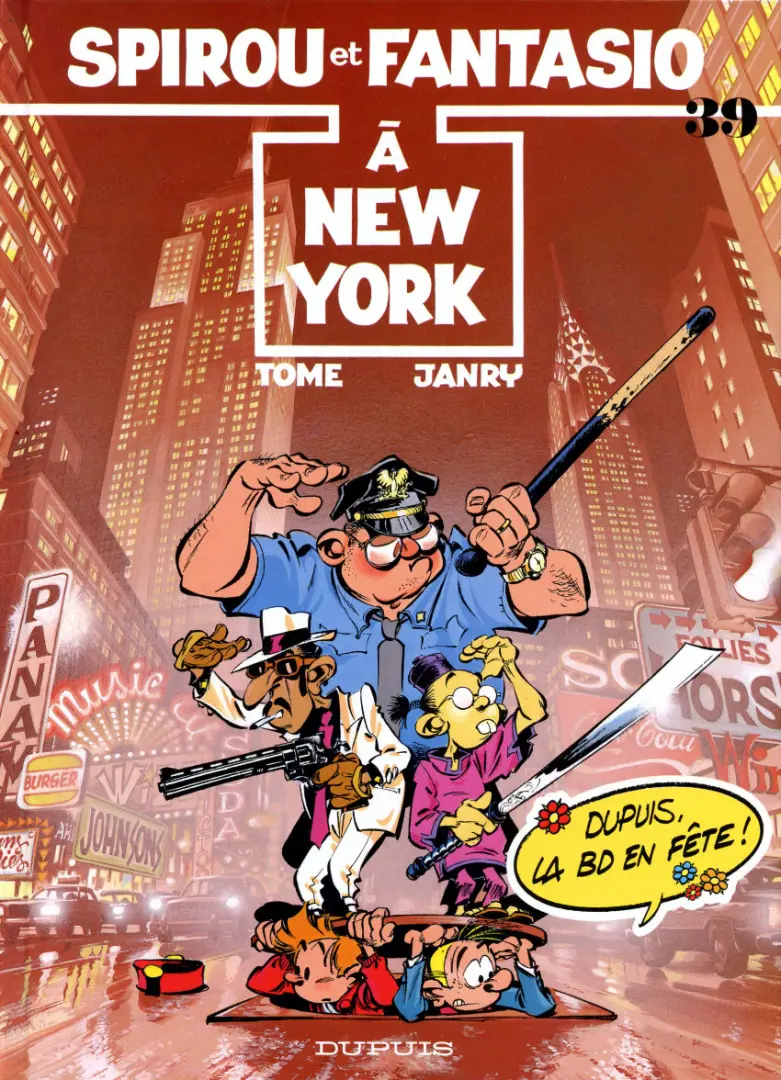 Couverture de l'album Spirou et Fantasio Tome 39 Spirou à New York