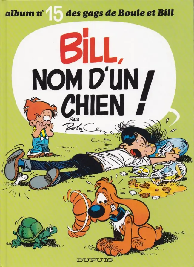 Couverture de l'album Boule & Bill Tome 15 Bill, nom d'un chien !