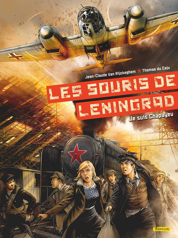 Couverture de l'album Les souris de Leningrad Tome 1 Je suis Chapayev