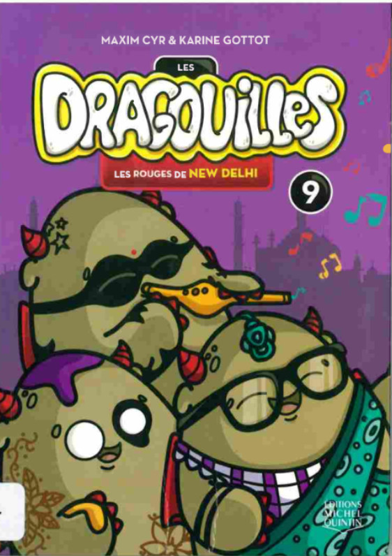 Couverture de l'album Les dragouilles 9 Les rouges de New Delhi