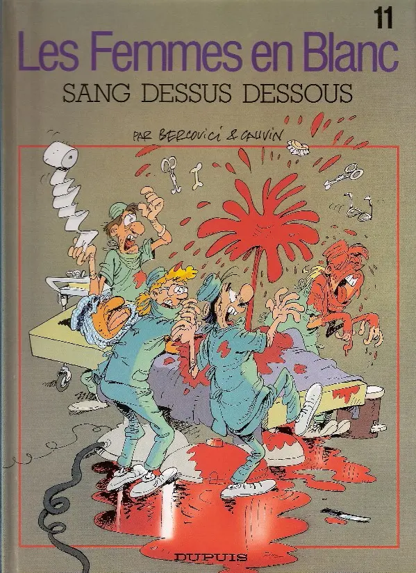 Couverture de l'album Les Femmes en Blanc Tome 11 Sang dessus dessous