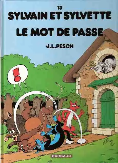 Couverture de l'album Sylvain et Sylvette Tome 13 Le mot de passe