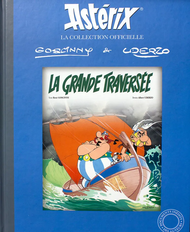 Couverture de l'album Astérix La collection officielle Tome 22 La grande traversée