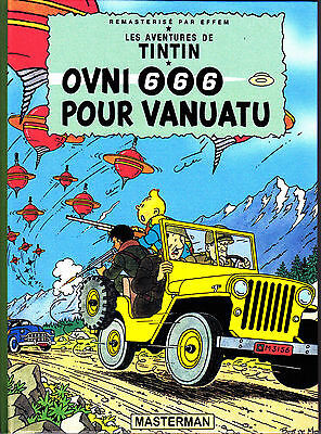 Couverture de l'album Tintin Ovni 666 pour Vanuatu