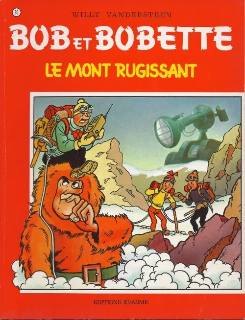 Couverture de l'album Bob et Bobette Tome 80 Le mont rugissant