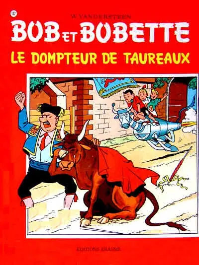 Couverture de l'album Bob et Bobette Tome 132 Le dompteur de taureaux