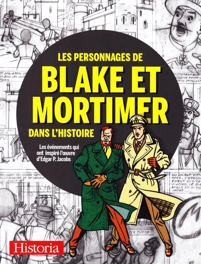 Couverture de l'album Les Personnages de Blake et Mortimer dans l'Histoire