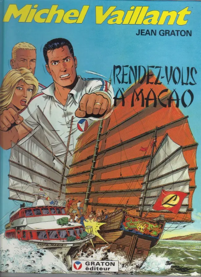 Couverture de l'album Michel Vaillant Tome 43 Rendez-vous à Macao