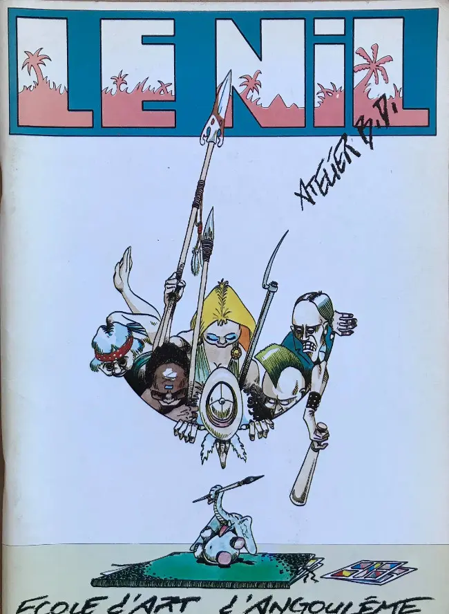 Couverture de l'album Le nil, atelier B.D.
