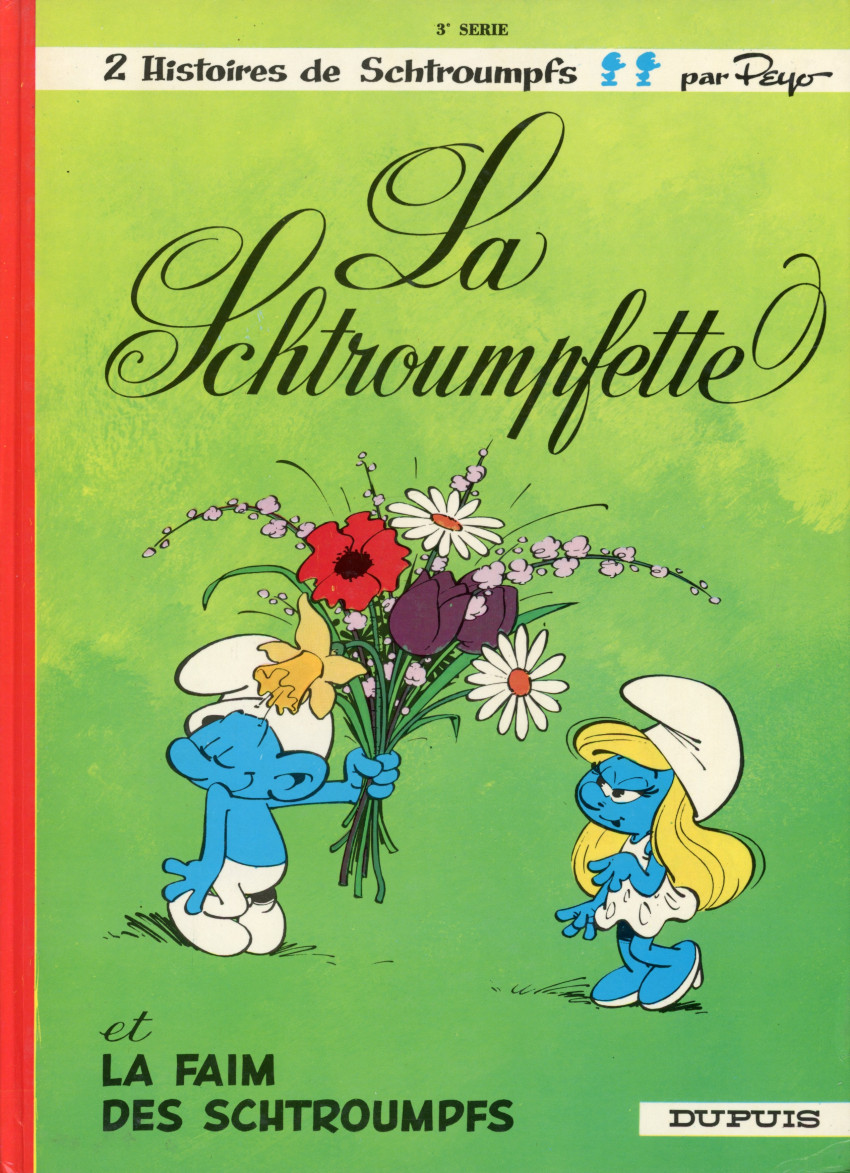 Couverture de l'album Les Schtroumpfs 3 La Schtroumpfette