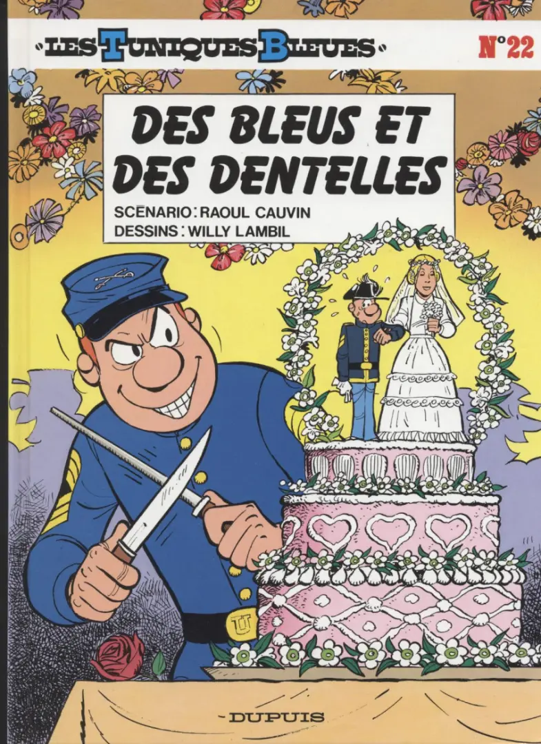 Couverture de l'album Les Tuniques Bleues Tome 22 Des bleus et des dentelles