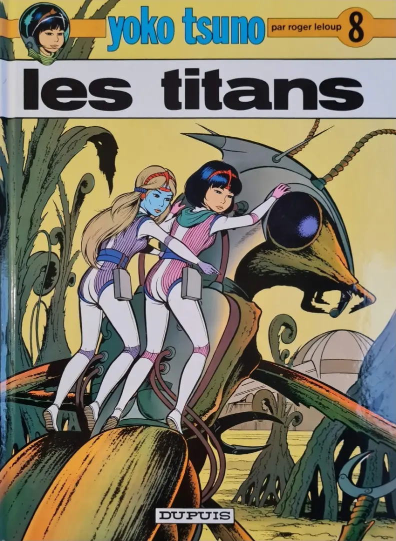 Couverture de l'album Yoko Tsuno Tome 8 Les titans
